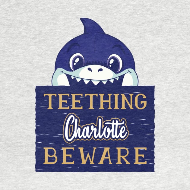 Charlotte - Funny Kids Shark - Personalized Gift Idea - Bambini by Bambini